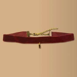 Red Velvet Choker